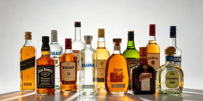 500ml Liquor Glass Bottles