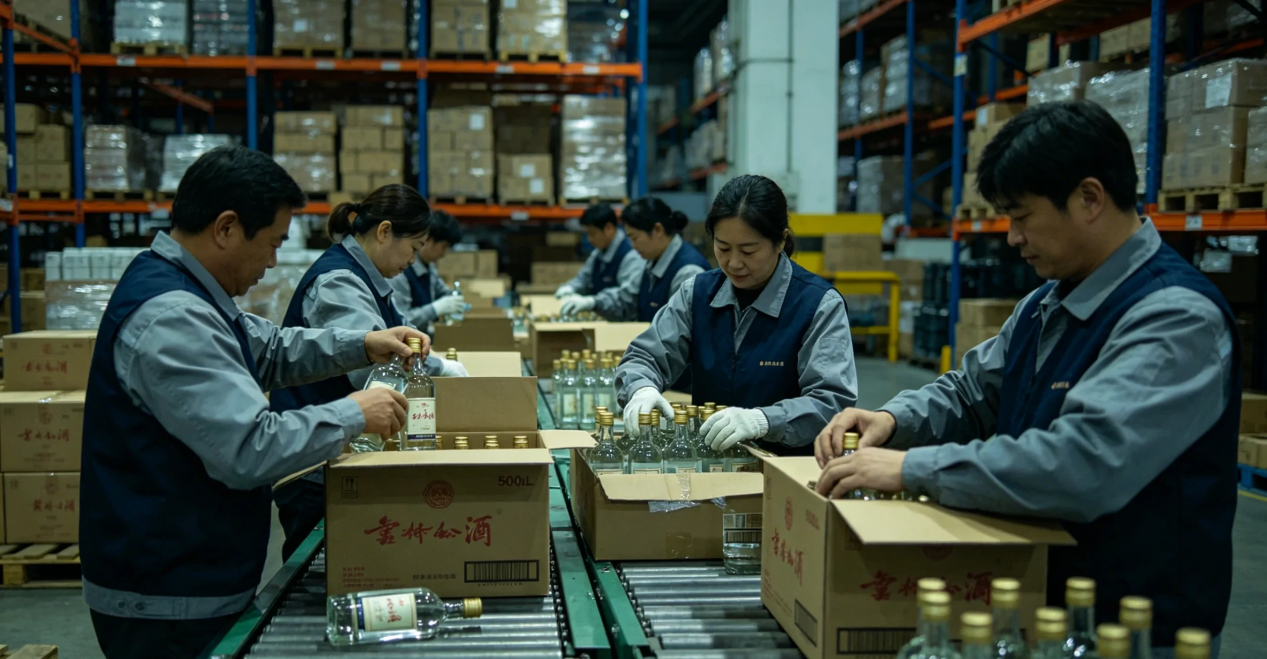 500ml Liquor Glass Bottles