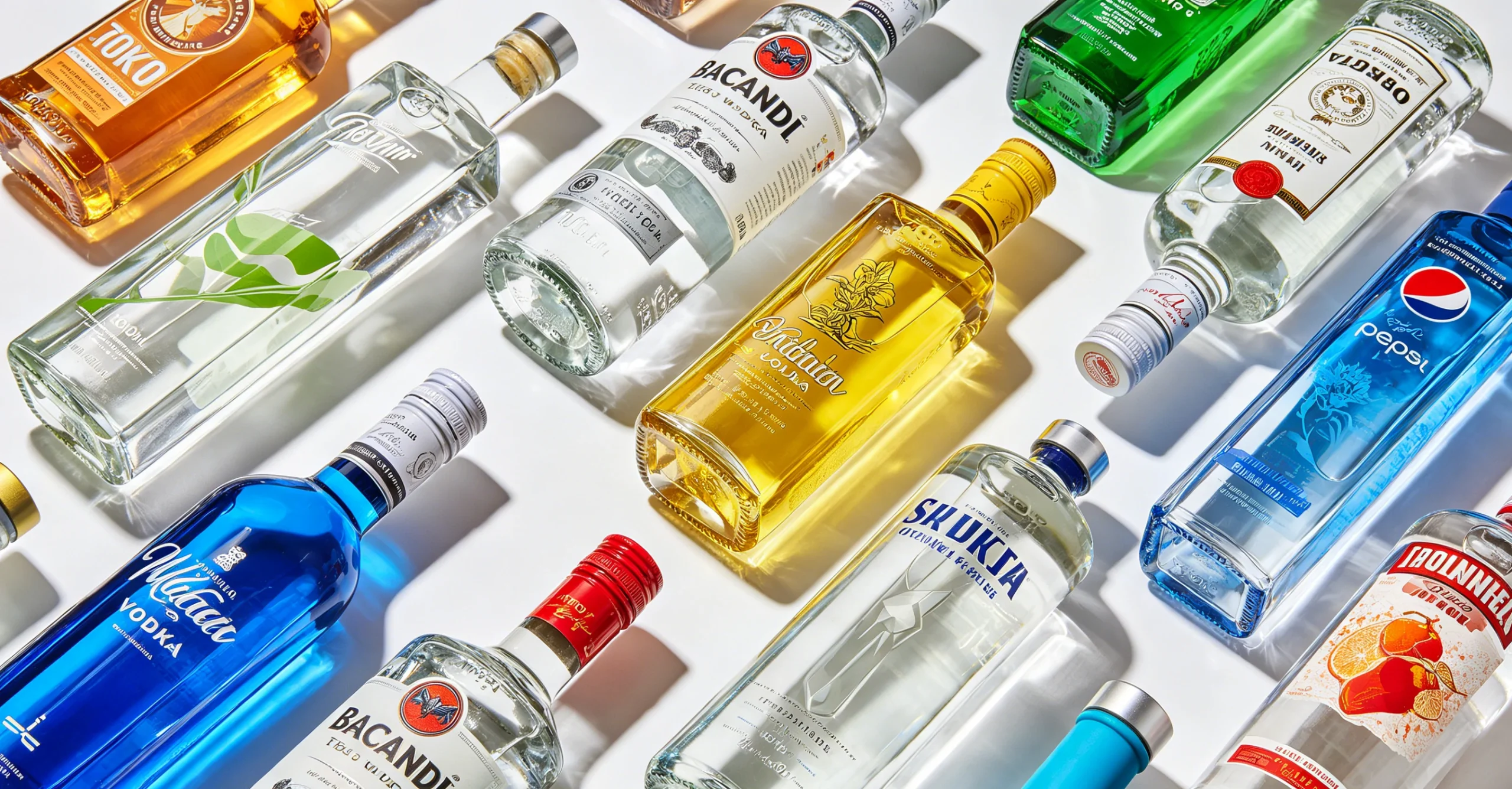 Custom 700ml Vodka Bottle