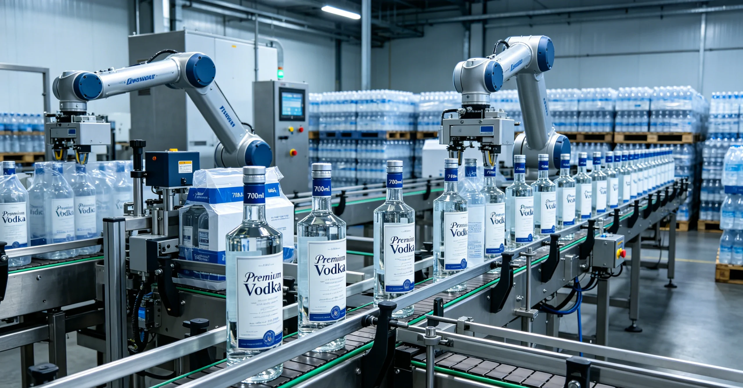 Custom 700ml Vodka Bottle
