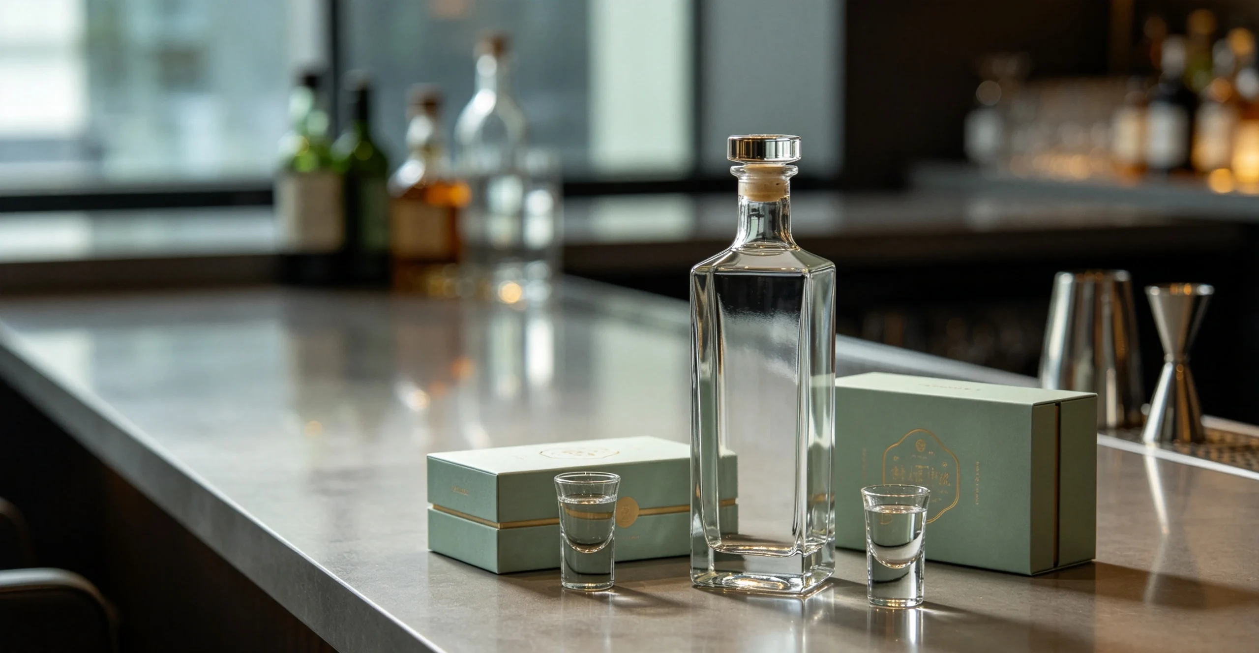 500ml Glass Liquor Bottles