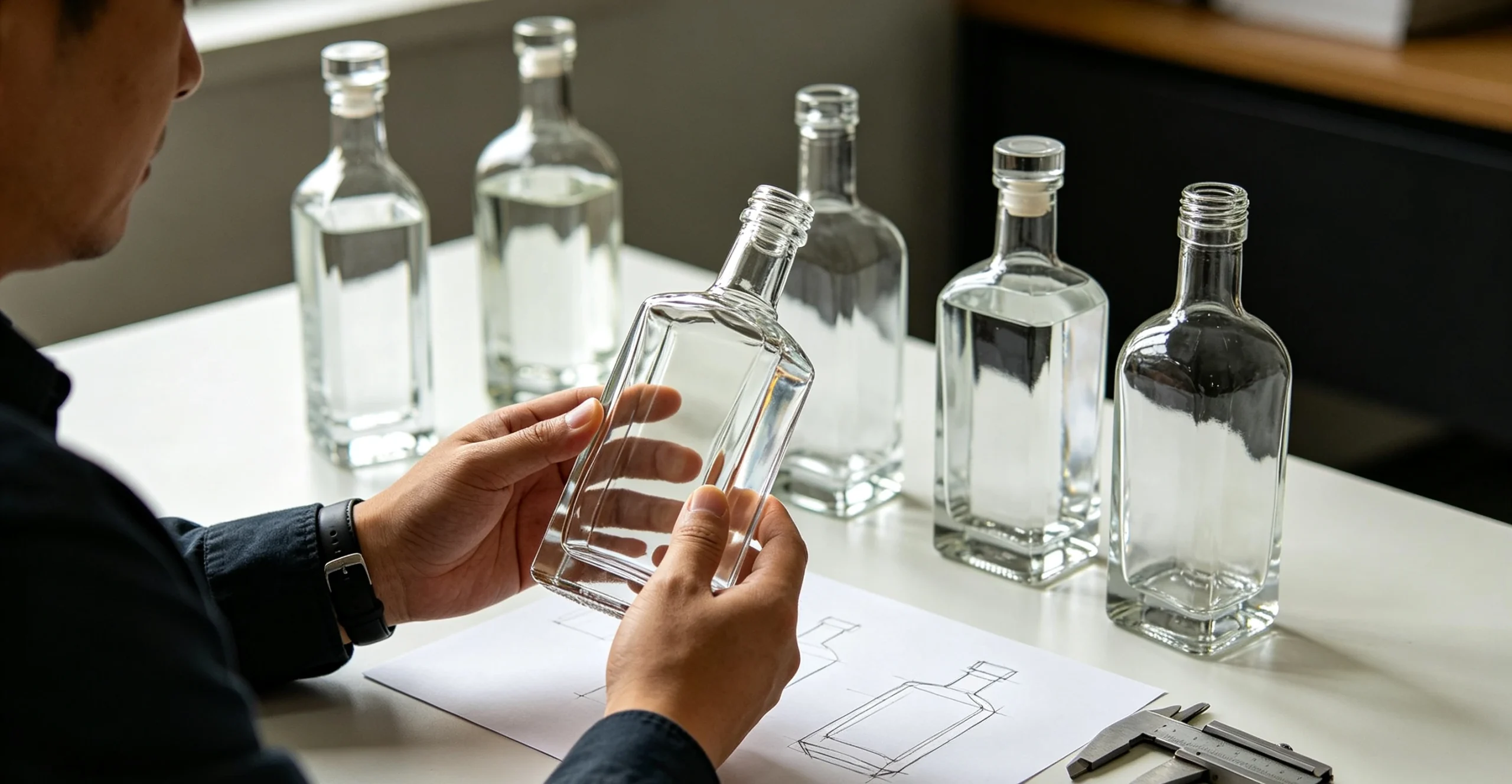 500ml Glass Liquor Bottles