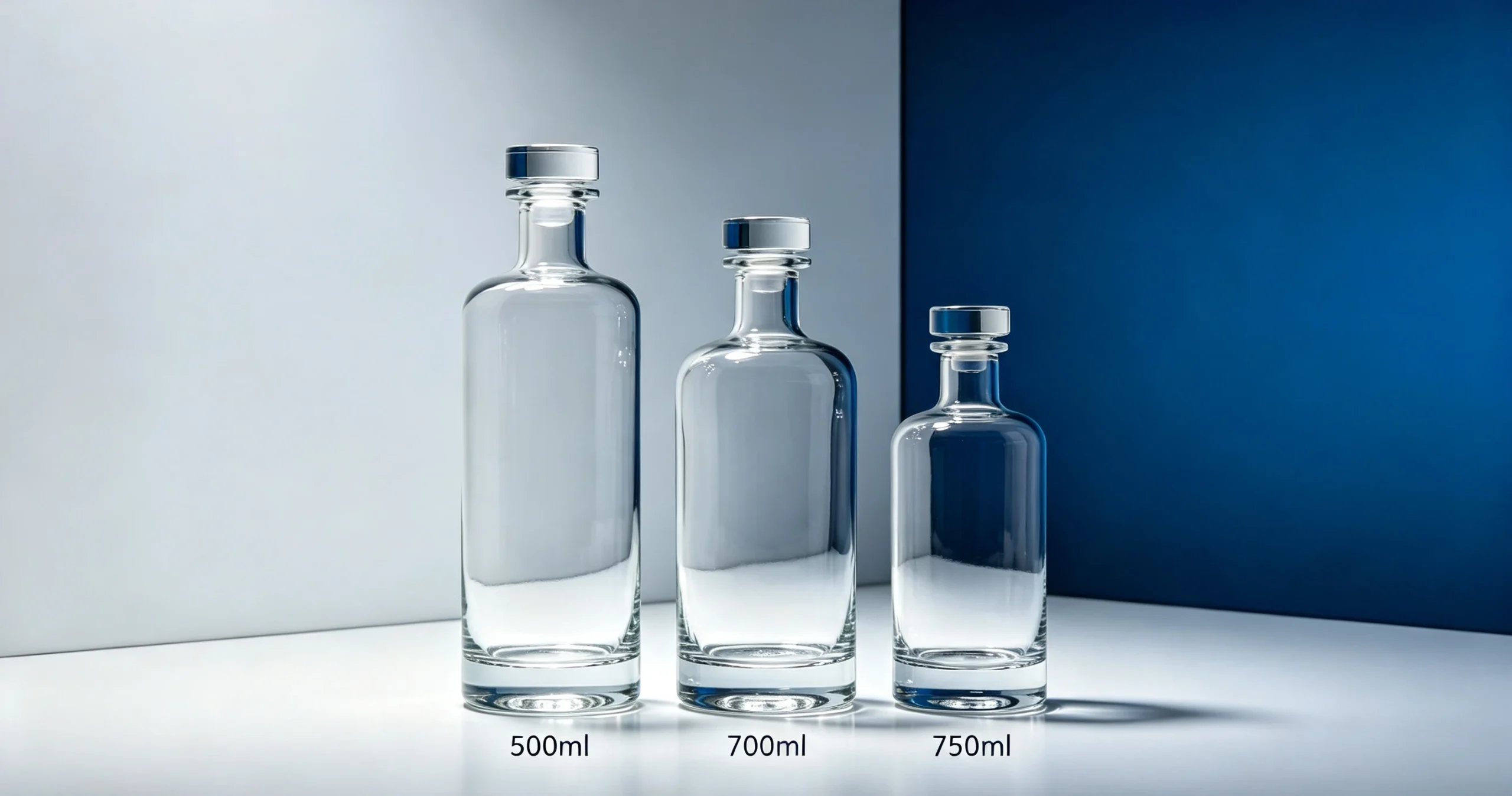 500ml 700ml 750ml Custom Spirit Bottles