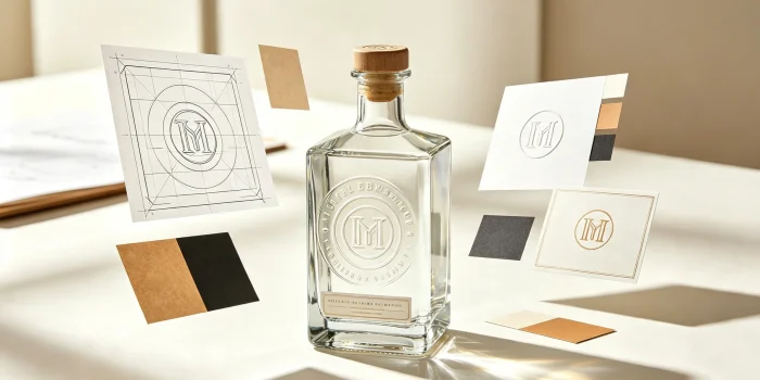 500ml 700ml 750ml Custom Spirit Bottles