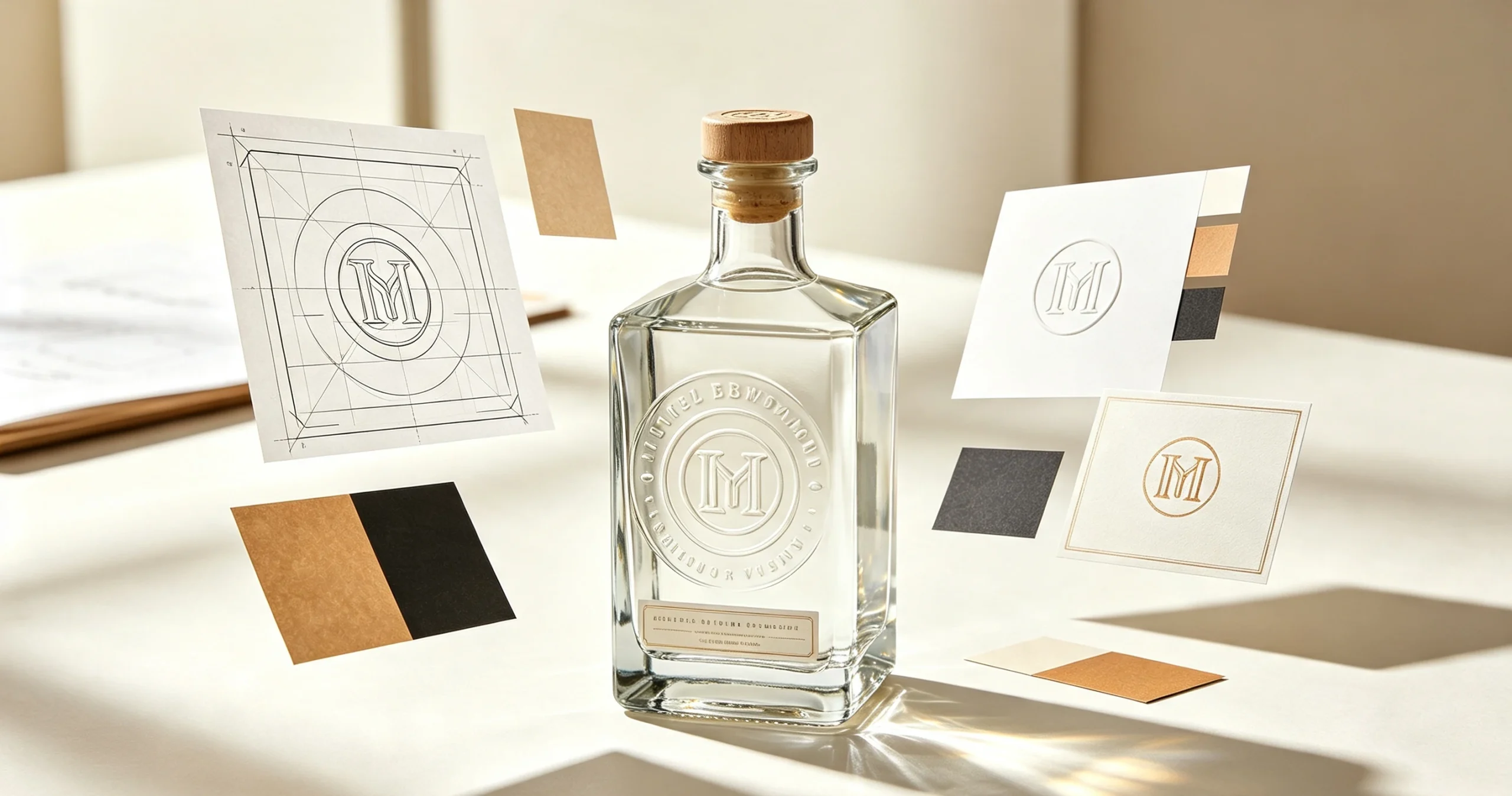 500ml 700ml 750ml Custom Spirit Bottles