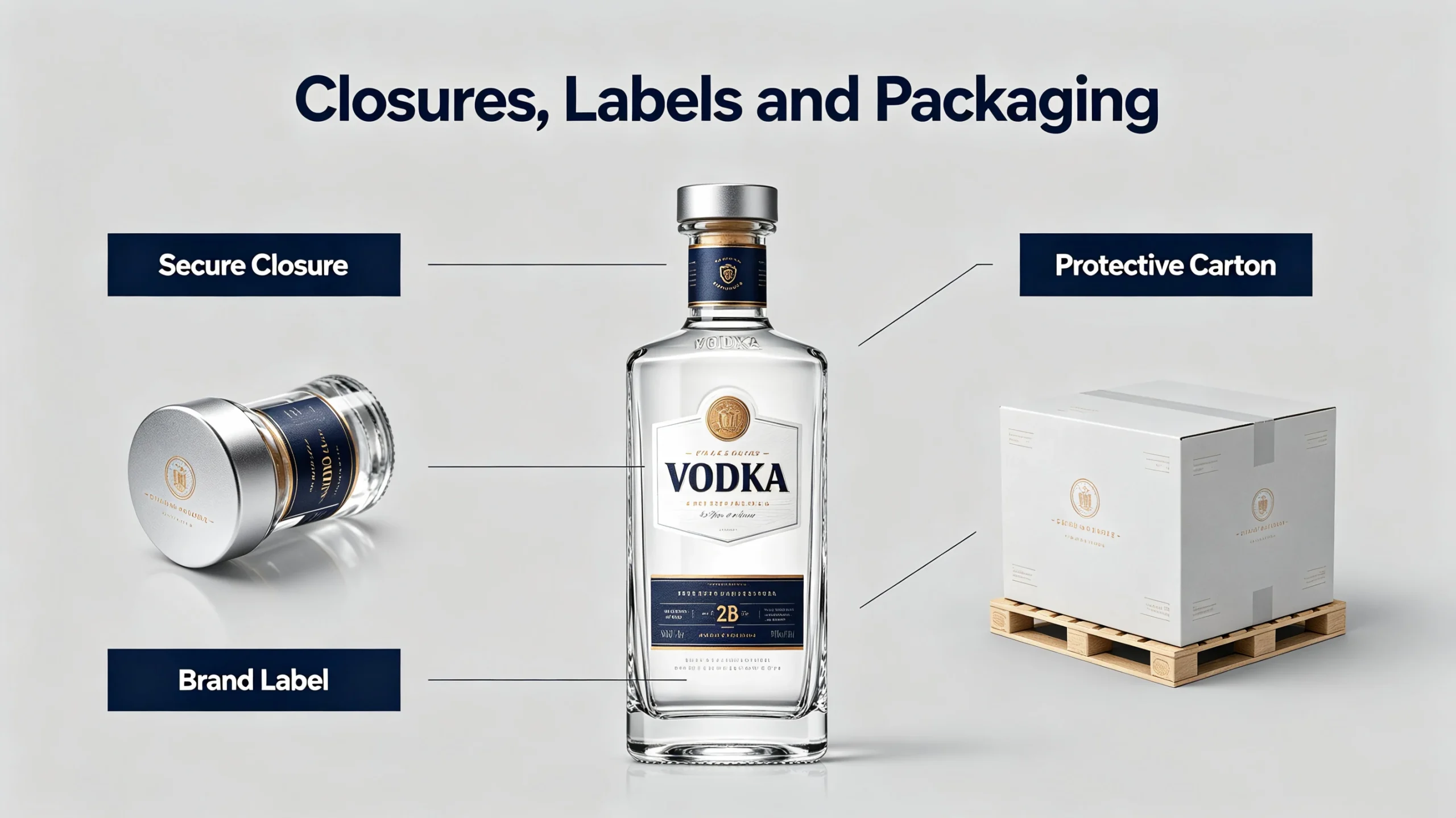Wholesale Vodka Bottles