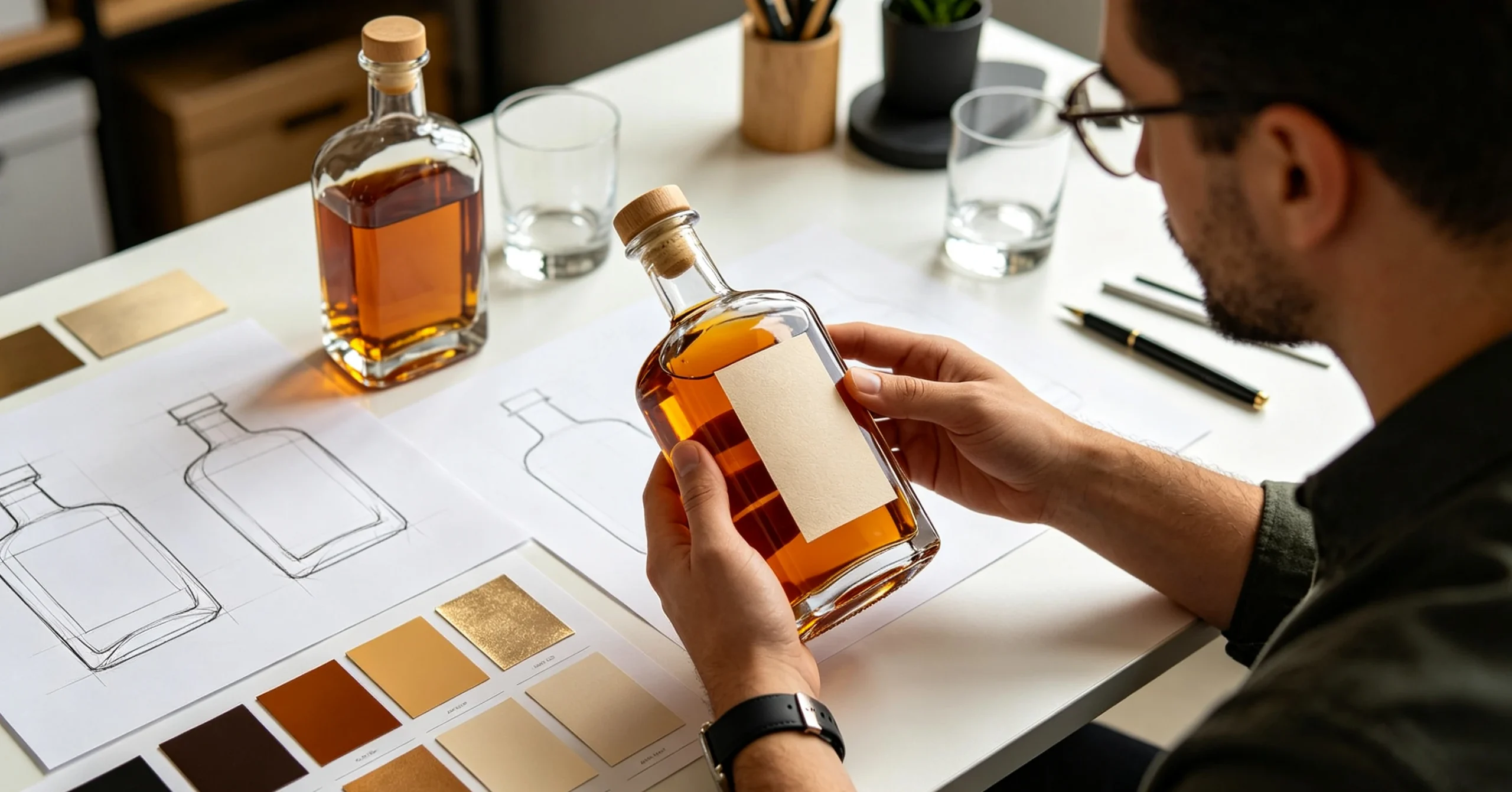 whiskey bottle manufacturer