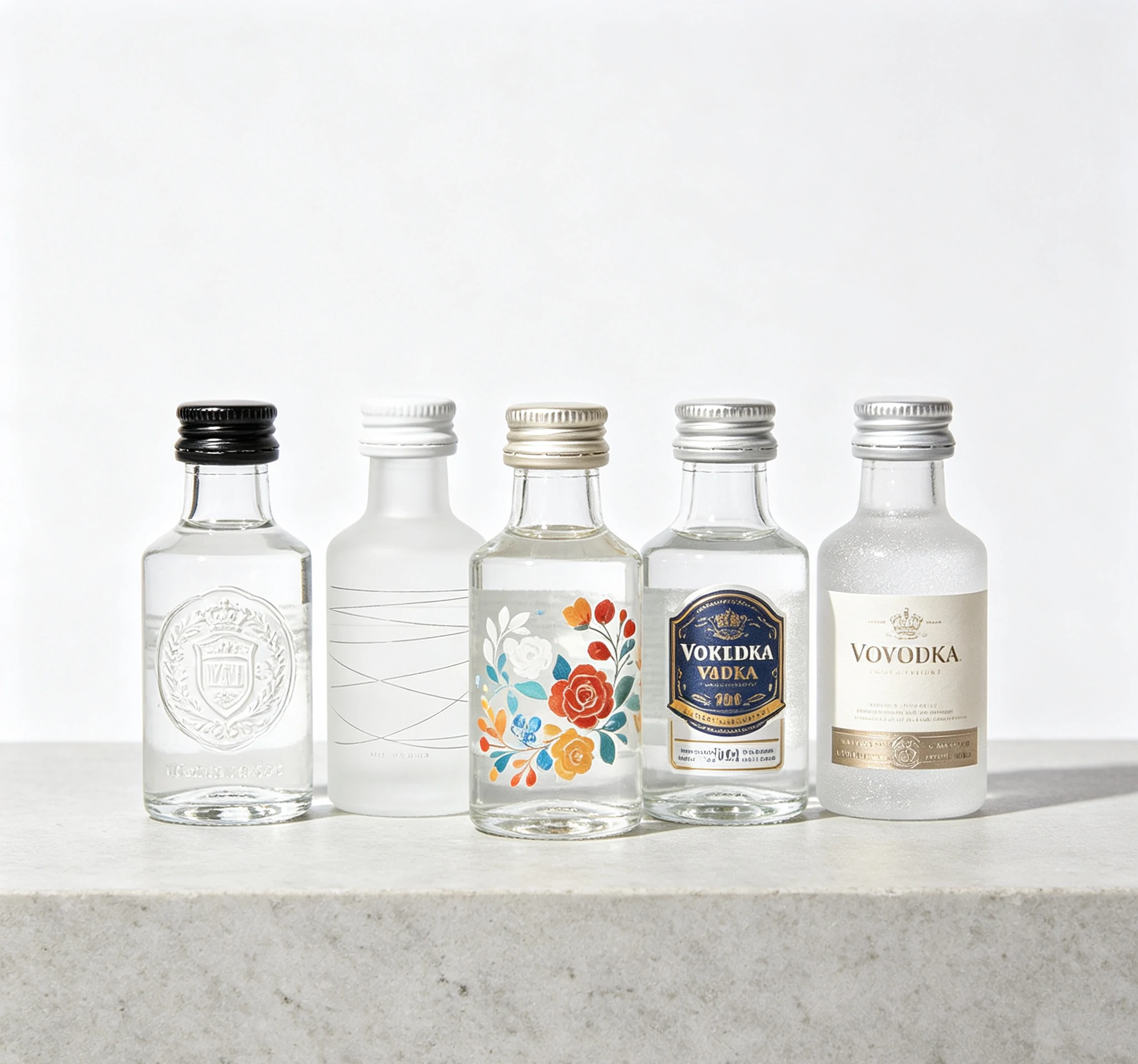 Decoration Options for Custom Vodka Bottles