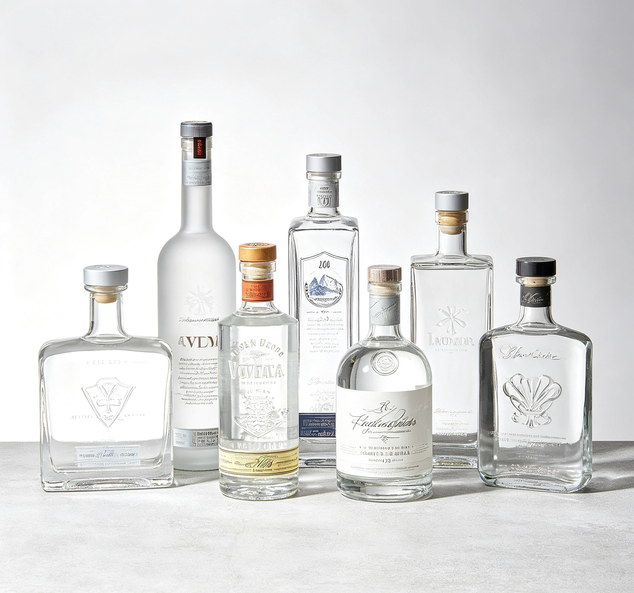 Custom Vodka Bottles