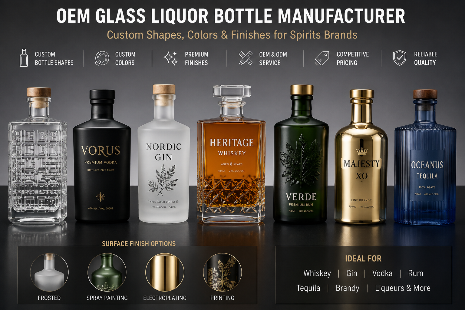 Liquor bottle