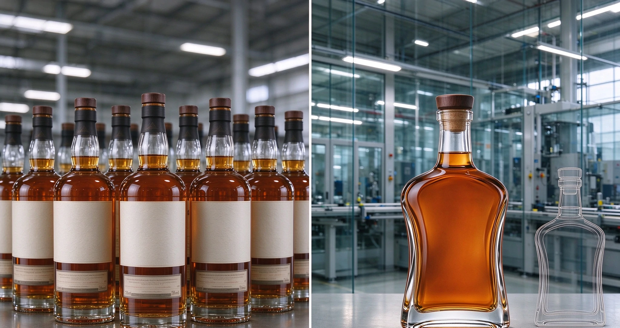 750ml whiskey bottle manufacturer