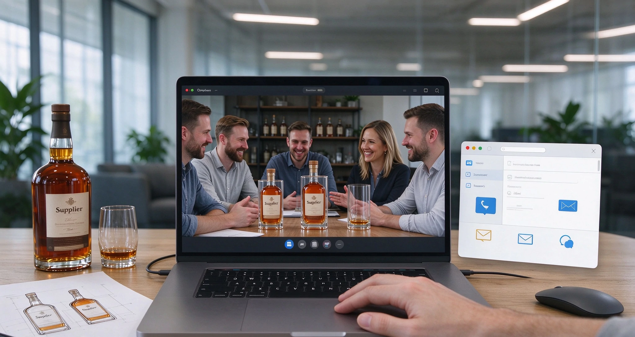 750ml whiskey bottle manufacturer