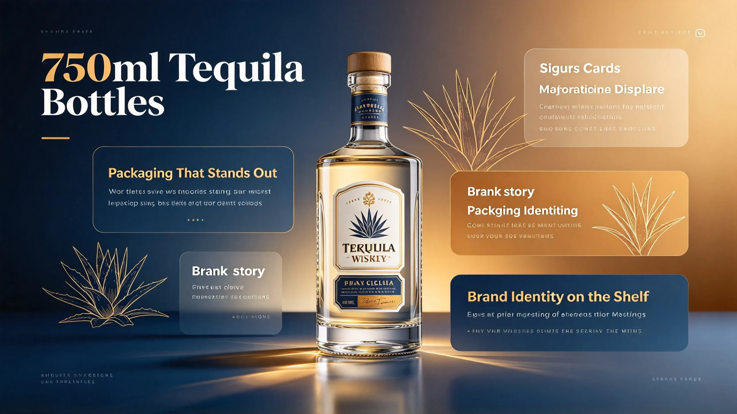 750ml tequila bottle manufacturer