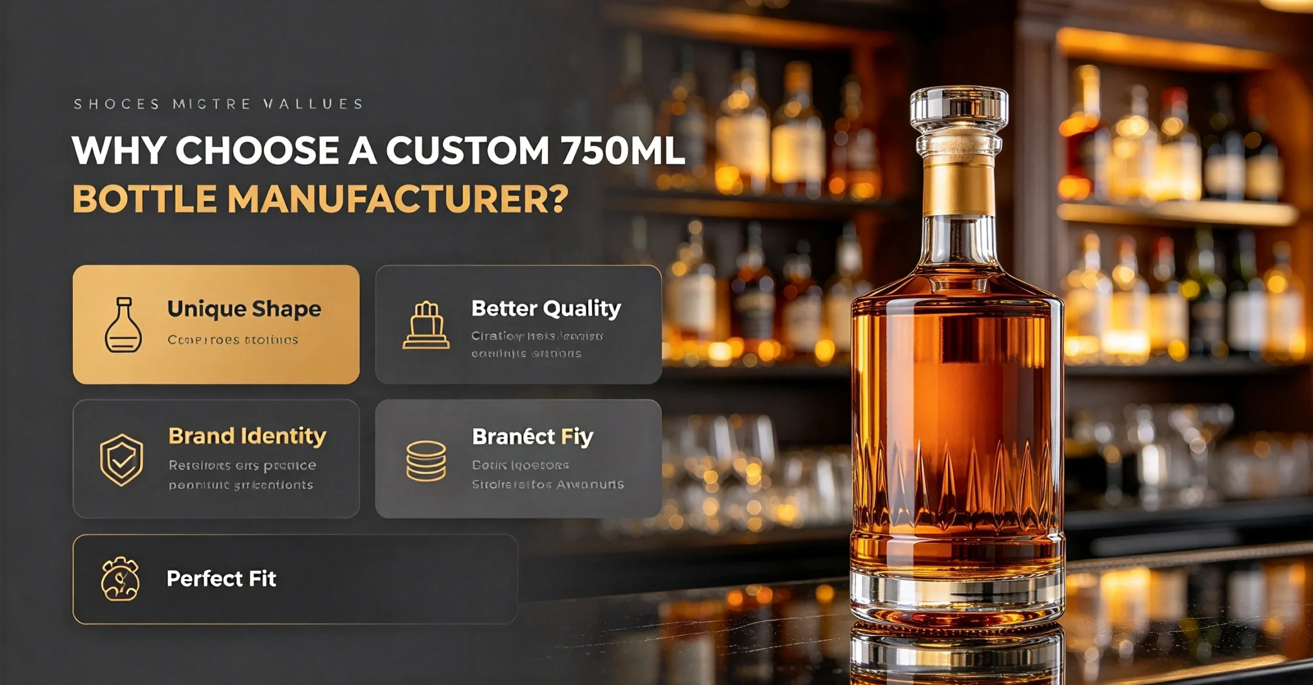 Custom 750ml Bottle Manufacturer